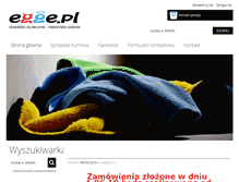 Tablet Screenshot of egge.pl
